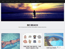 Tablet Screenshot of bebeach.wordpress.com