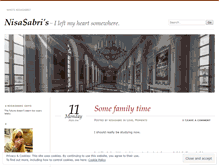 Tablet Screenshot of nisasabri.wordpress.com