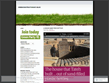 Tablet Screenshot of greenconstructionuk.wordpress.com