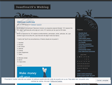 Tablet Screenshot of josefina15.wordpress.com