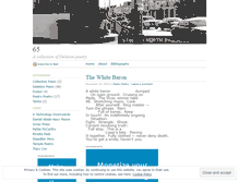 Tablet Screenshot of 65poetry.wordpress.com