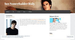 Desktop Screenshot of iansomerhalder.wordpress.com