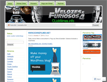 Tablet Screenshot of clickfilmesnet.wordpress.com