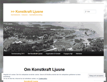 Tablet Screenshot of konstkraftljusne.wordpress.com