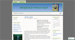 Desktop Screenshot of biografiparasufi.wordpress.com