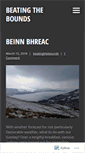 Mobile Screenshot of beatingthebounds.wordpress.com