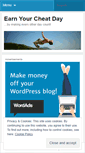 Mobile Screenshot of earnyourcheatday.wordpress.com