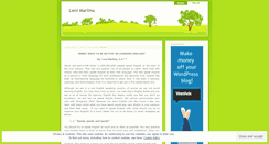 Desktop Screenshot of lenimarlinaunp.wordpress.com