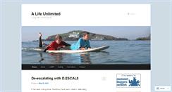 Desktop Screenshot of alifeunlimited.wordpress.com