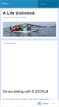 Mobile Screenshot of alifeunlimited.wordpress.com