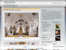 Tablet Screenshot of helvetiacatholica.wordpress.com