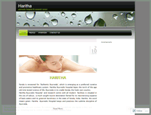 Tablet Screenshot of harithaayurvedic.wordpress.com