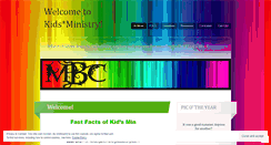 Desktop Screenshot of mbckidsmin.wordpress.com