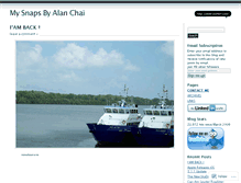 Tablet Screenshot of alanchai.wordpress.com