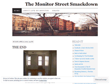 Tablet Screenshot of monitorstreet.wordpress.com