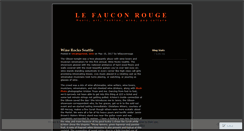 Desktop Screenshot of lefauconrouge.wordpress.com