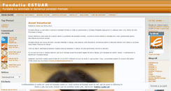 Desktop Screenshot of fundatiaestuar.wordpress.com