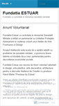 Mobile Screenshot of fundatiaestuar.wordpress.com