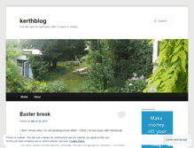 Tablet Screenshot of kerthblog.wordpress.com