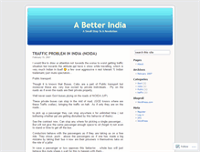 Tablet Screenshot of abetterindia.wordpress.com