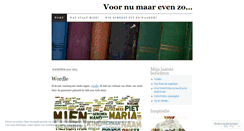 Desktop Screenshot of marrije.wordpress.com