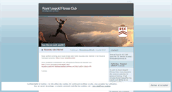 Desktop Screenshot of fitnessleopoldclub.wordpress.com