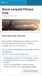 Mobile Screenshot of fitnessleopoldclub.wordpress.com
