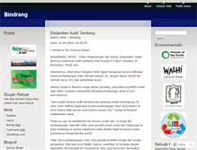 Tablet Screenshot of bindrang.wordpress.com