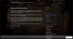 Desktop Screenshot of guillinuk.wordpress.com