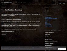 Tablet Screenshot of guillinuk.wordpress.com