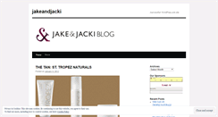 Desktop Screenshot of jakeandjacki.wordpress.com