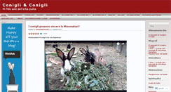 Desktop Screenshot of conigliopoli.wordpress.com