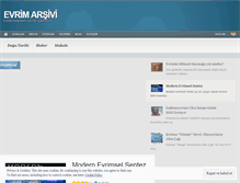 Tablet Screenshot of evrimarsivi.wordpress.com