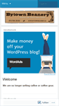 Mobile Screenshot of bytownbeanery.wordpress.com