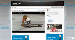 Desktop Screenshot of bulldogfans.wordpress.com
