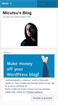 Mobile Screenshot of micutsu.wordpress.com