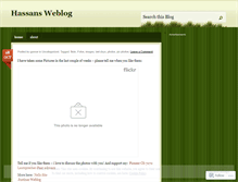 Tablet Screenshot of hassansweblog.wordpress.com