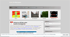 Desktop Screenshot of portalegil.wordpress.com