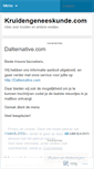 Mobile Screenshot of kruidengeneeskunde.wordpress.com