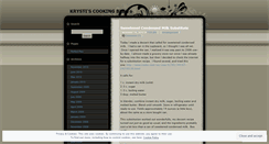 Desktop Screenshot of krysticobell.wordpress.com