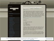 Tablet Screenshot of krysticobell.wordpress.com