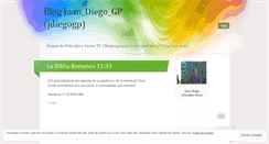 Desktop Screenshot of jdiegogp.wordpress.com