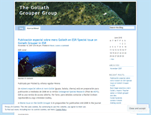Tablet Screenshot of goliathgrouper.wordpress.com