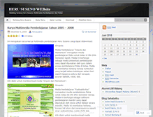 Tablet Screenshot of herususeno.wordpress.com