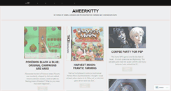 Desktop Screenshot of ameerkitty.wordpress.com