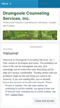 Mobile Screenshot of drumgoolecounselingservices.wordpress.com