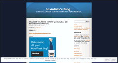 Desktop Screenshot of jovialiste.wordpress.com