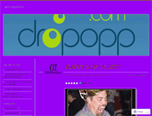Tablet Screenshot of dropbop.wordpress.com