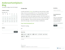 Tablet Screenshot of andersonfamilyzoo.wordpress.com