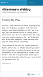 Mobile Screenshot of 4firestone.wordpress.com